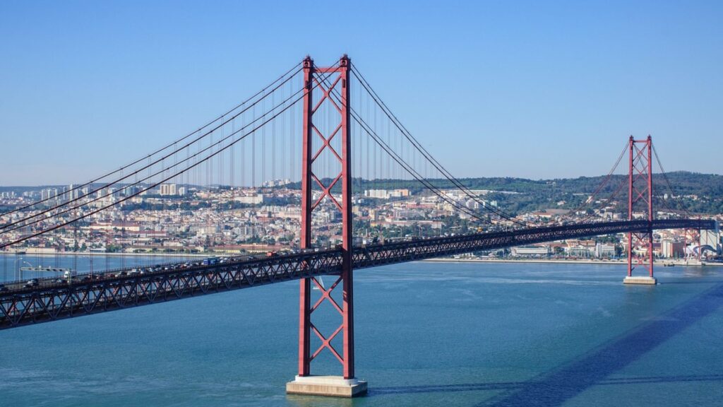 ponte em lisboa representa a presença da timenow no mercado europeu