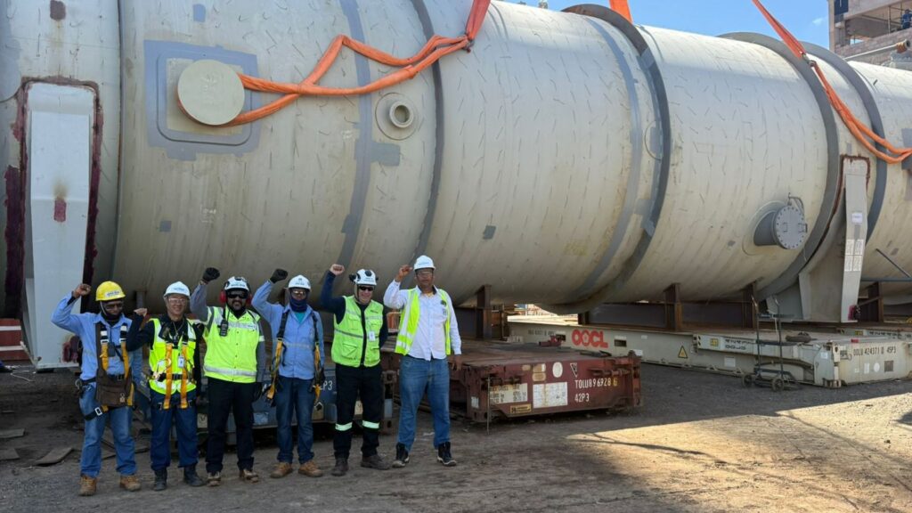 Projeto Sucuriú avança com marco na maior Caldeira de Recuperação Química do mundo Projeto Sucuriú avança com marco na maior Caldeira de Recuperação Química do mundo